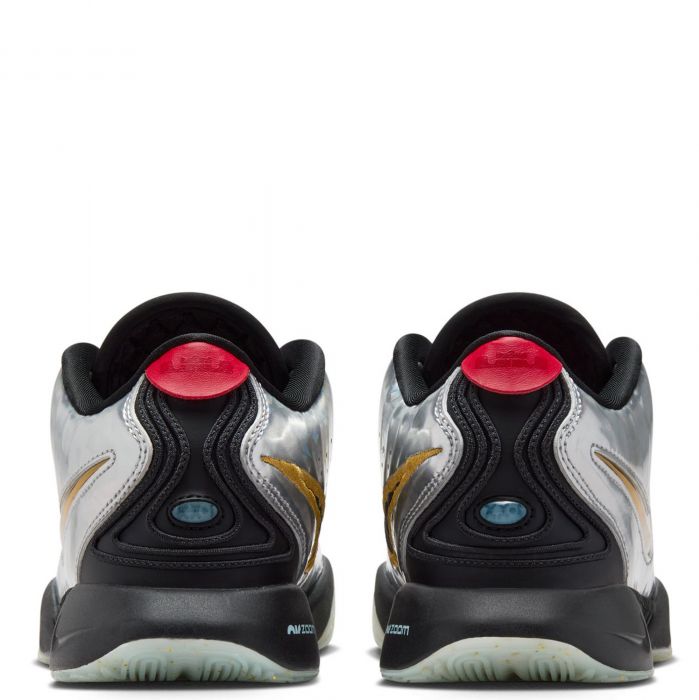 Grade School LeBron XXI SE Metallic Silver/Metallic Gold-Black