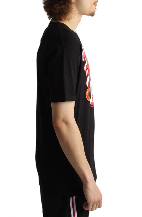 NBA Chicago Bulls Hyper Type T-Shirt  Black