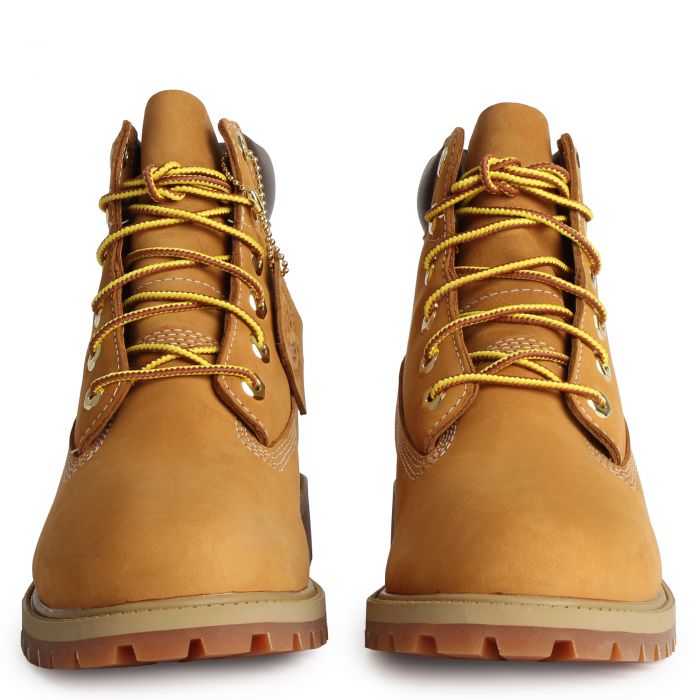 Grade School 6 inch Premium Water Proof Boot  Wheat Nubuck