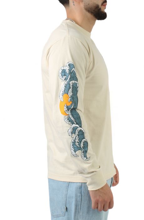 Rogue Wave Long Sleeve T-Shirt  Bone