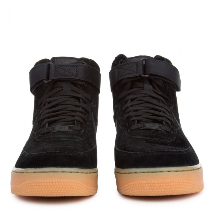 Air force 1 high 07 lv8 suede black/black-gum med brown best sale