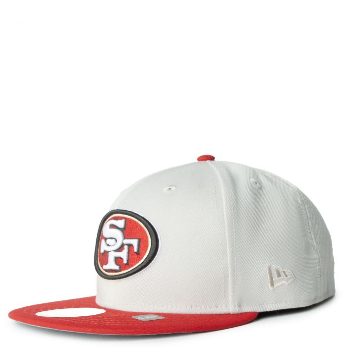 San Francisco 49ERS Fitted White/Red