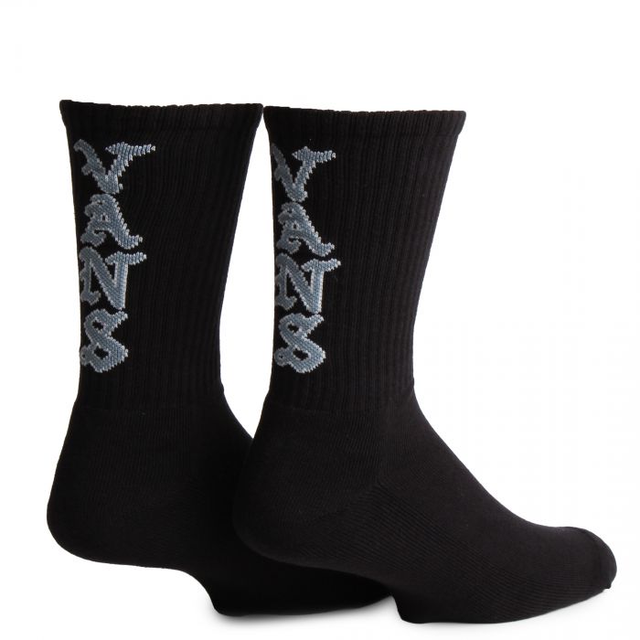 Road Stop Crew Socks Black