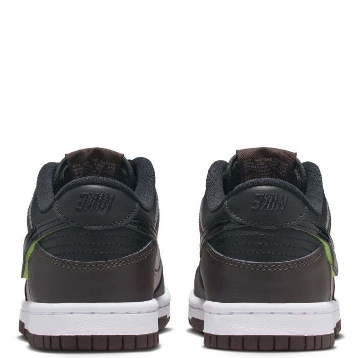 Grade-School Dunk Low SE Particle Rose/Black-Velvet Brown-White