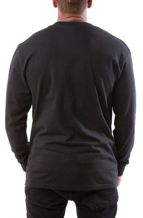 Back In Black Long Sleeve Tee Black