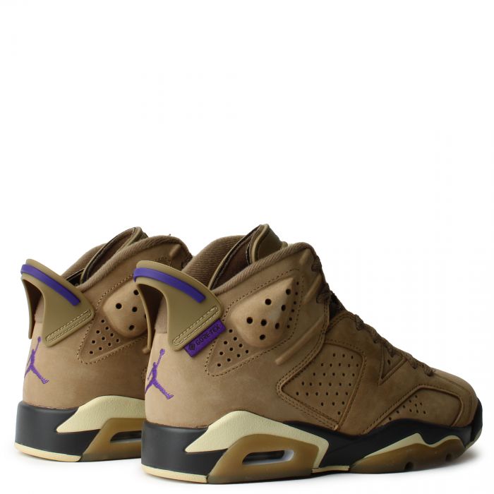 Air Jordan 6 Retro GTX Brown Kelp/Team Gold-Shadow Brown