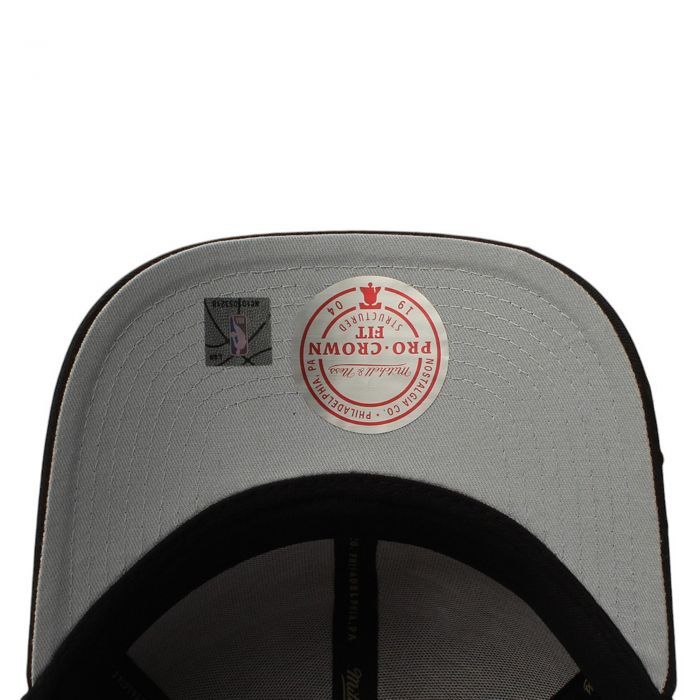 NBA Chicago Bulls Polka Pro Snapback  Black