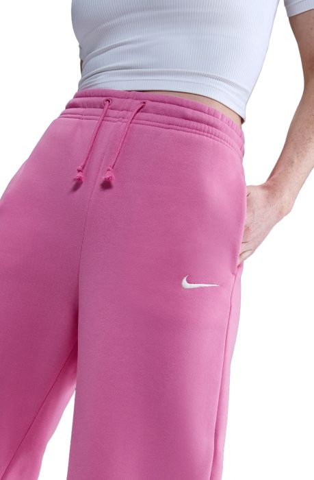 Sportswear Phoenix Fleece High-Waisted Wide-Leg Pants Playful Pink
