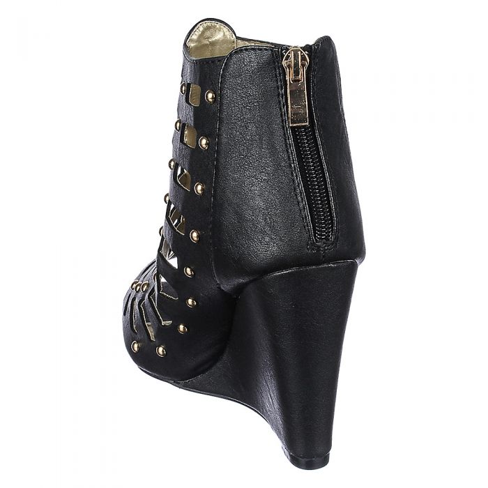 Women's Donya-07 Wedge Heel Black