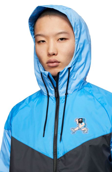 Nike Sportswear Heritage Windrunner Jacket LT Photo Blue/University Blue/Anthracite