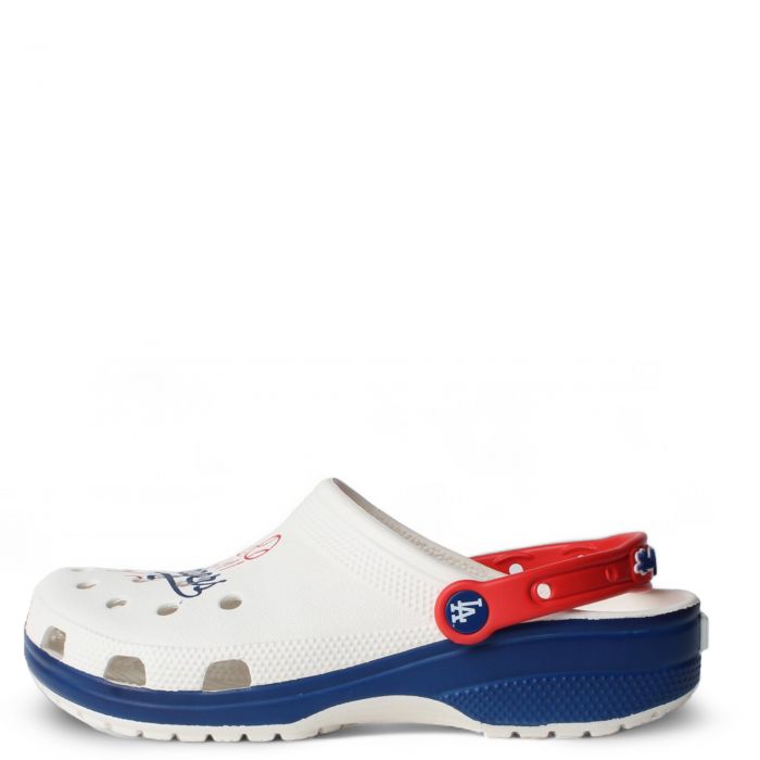 MLB LA Dodgers Classic Clog White/Blue