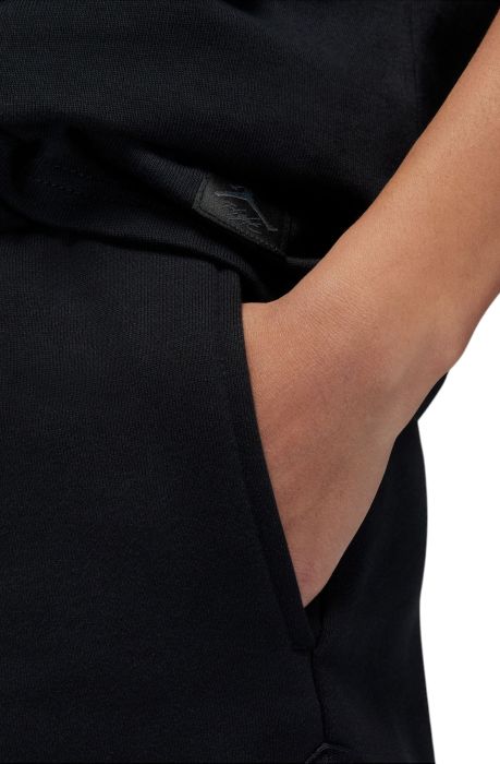 Flight Fleece Diamond Shorts Black