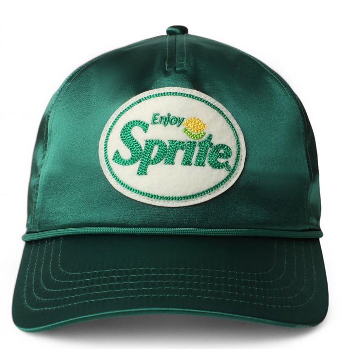Sprite Satin Snapback  Green