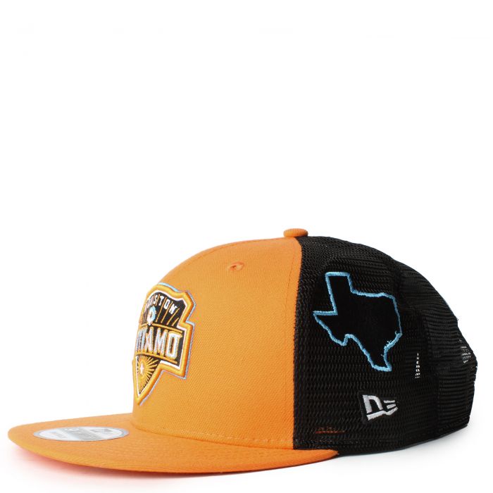 Houston Dynamo Trucker Hat  Black/Yellow