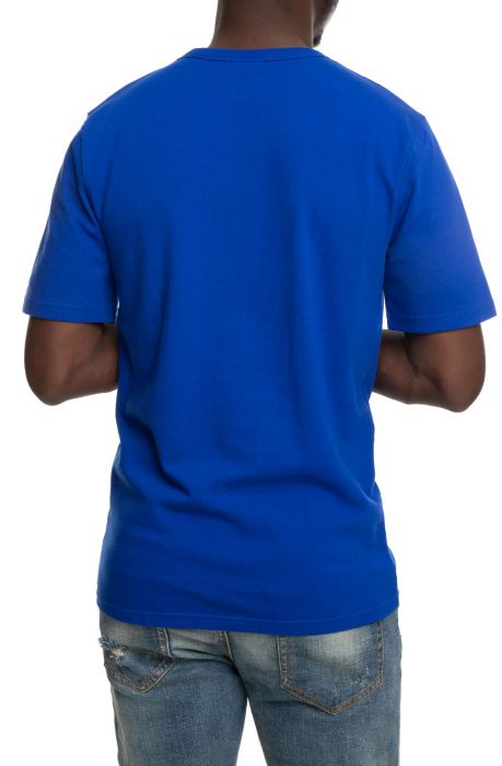 SCRIPT LOGO TEE SURF BLUE