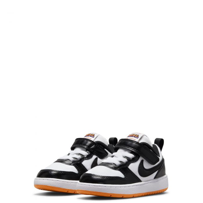 (TD) Court Borough Low 2 SE White/Black-Kumquat-Psychic Purple