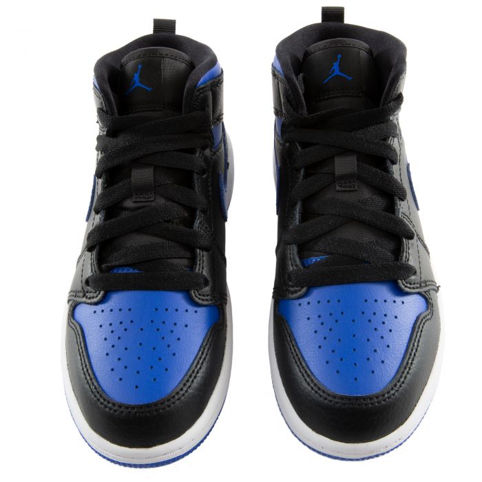aj 1 mid black hyper royal