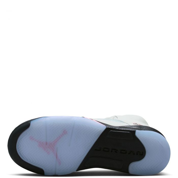 Grade-School Air Jordan 5 Retro 'Medium Soft Pink' White/Med Soft Pink-Black