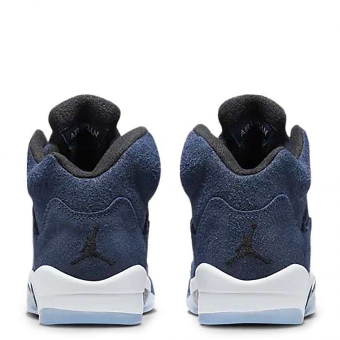 Grade School Air Jordan 5 Retro SE Midnight Navy/Black-Football Grey