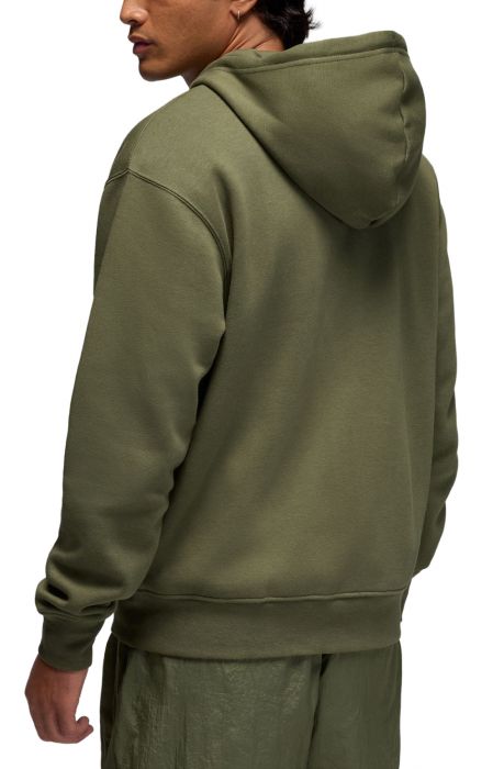 Brooklyn Fleece Full-zip Hoodie Medium Olive/Sail