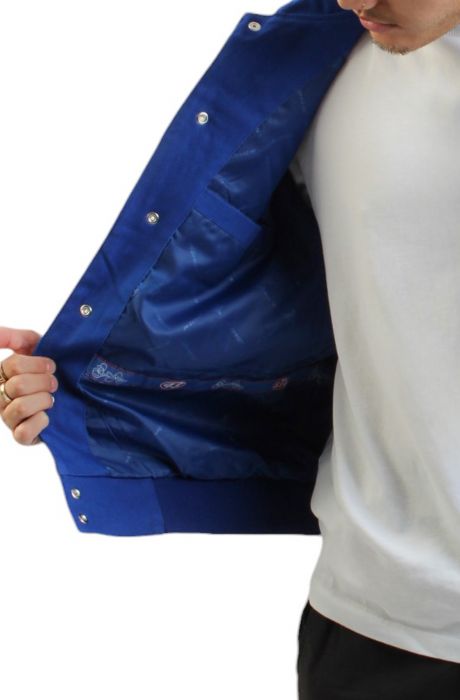 Richard Petty STP Racing Jacket  Royal Blue/White