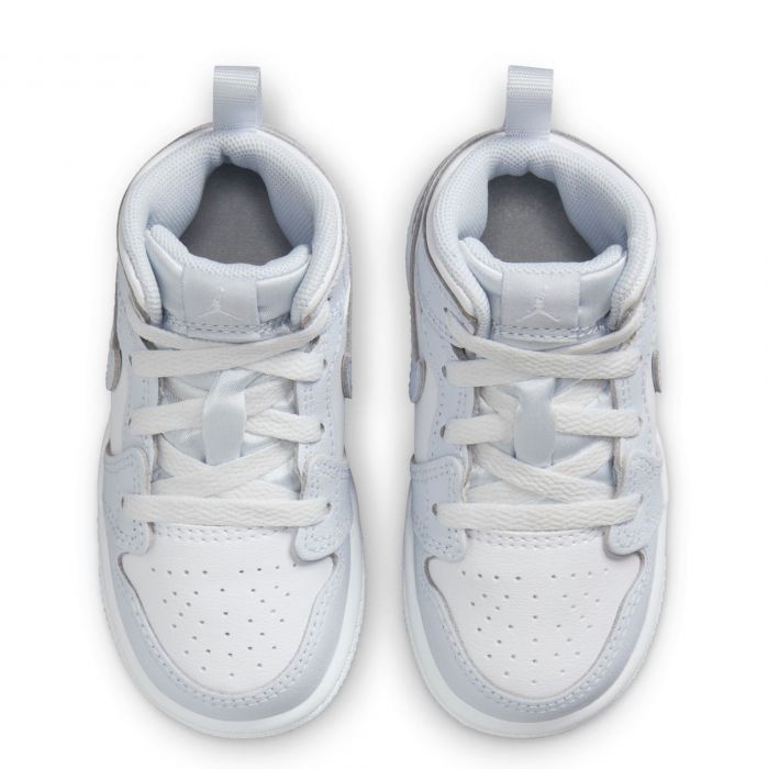 Toddler Jordan 1 Mid Cobalt Bliss/White-Neutral Grey
