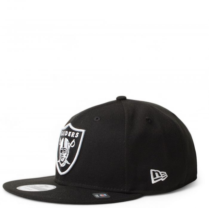 NFL Raiders 9Fifty Snapback  Black/White