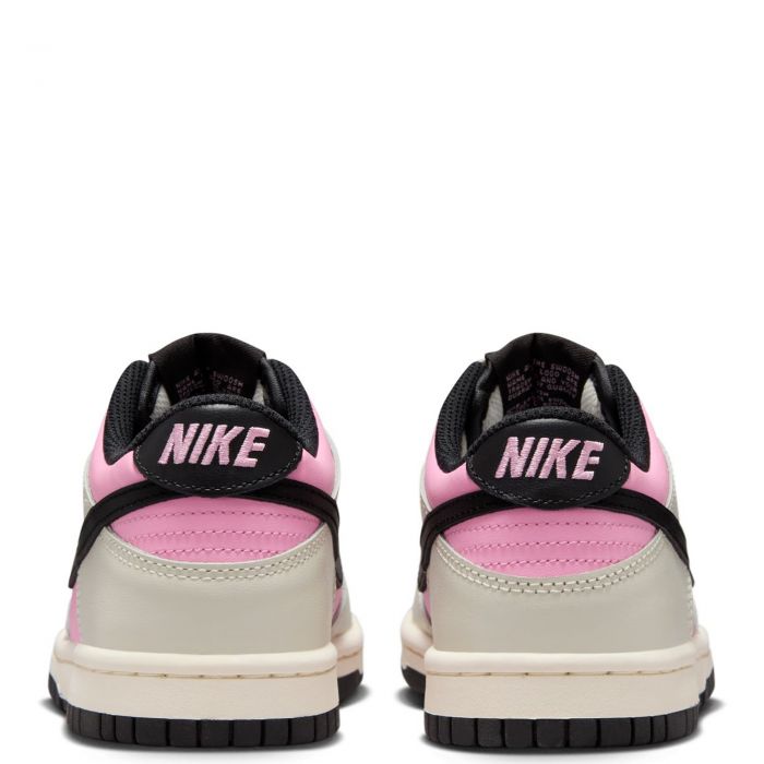 Grade-School Dunk Low  Pink Rise/Black-Lt Orewood Brn
