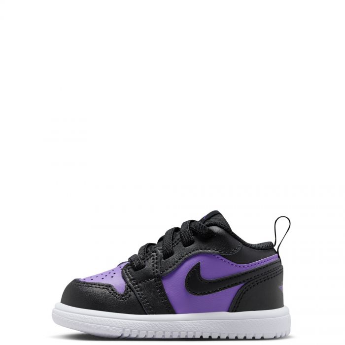 Toddler Jordan 1 Low Alt Purple Venom/Black-White