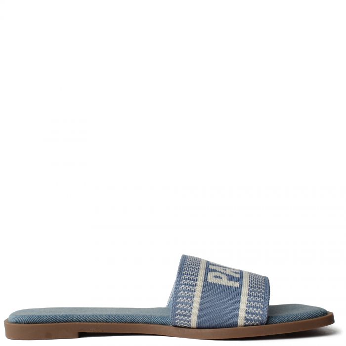 Deco-S Flat Sandal  Denim Blue