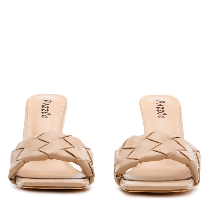 Leasa-01 High Heel Sandals Nude