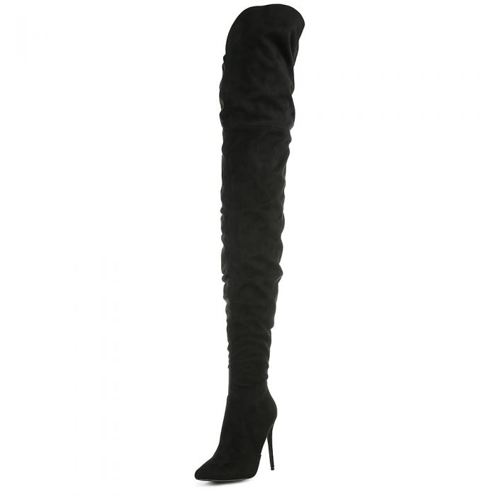 Women's Valentina-7-S Over The Knee Boot BLACK