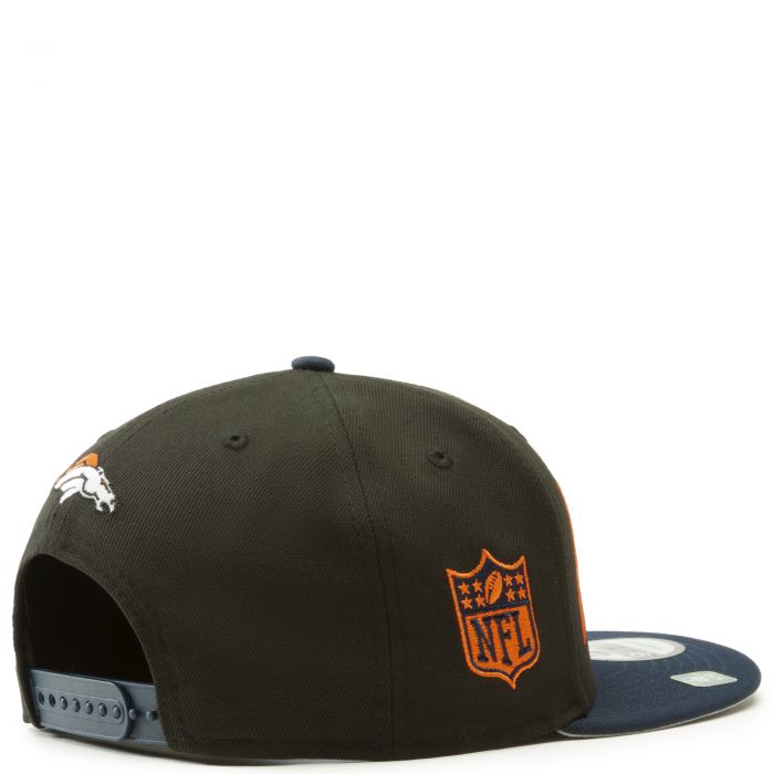 Men's New Era Black Denver Broncos Black On Black 9FIFTY