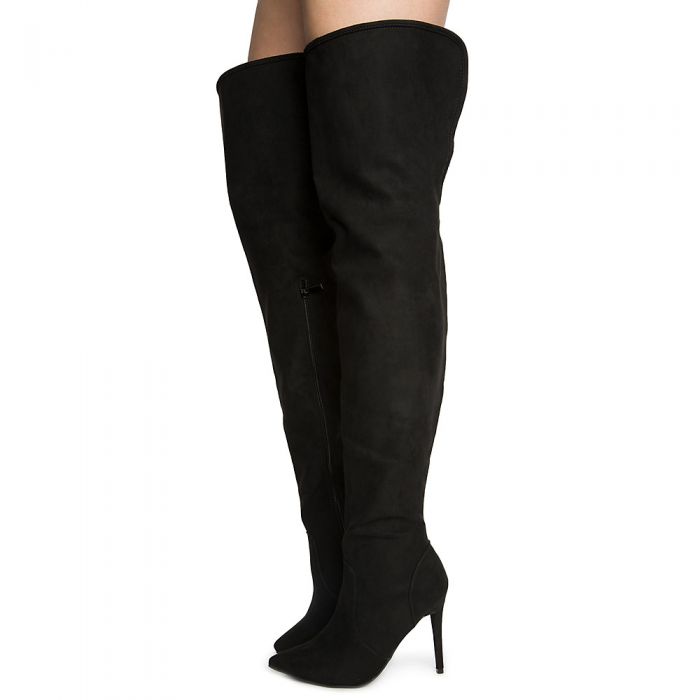 SHIEKH Dedicate-13M Thigh High Boots JPM DEDICATE-13M/BLKFS - Shiekh