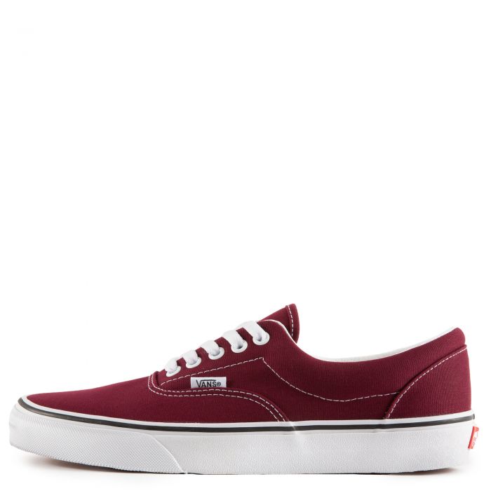 vans maroon and white