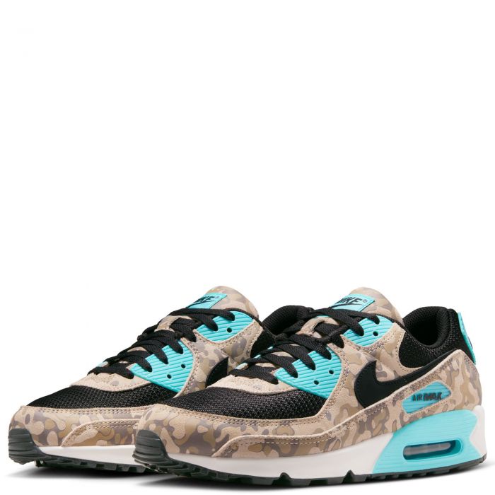  Air Max 90 Premium Sanddrift/Black-Aurora Green-Khaki