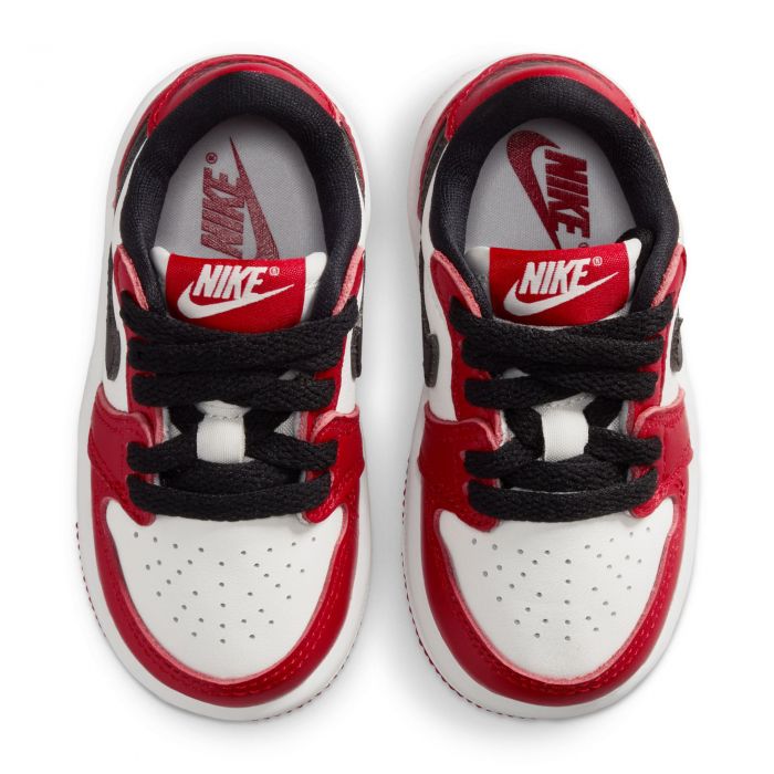 Pre-School Jordan 1 Retro Low OG Chicago Varsity Red/Black-Summit White