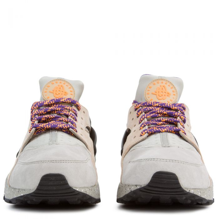 Air Huarache Run LINEN/GOLDEN BEIGE-BLACK-COURT PURPLE