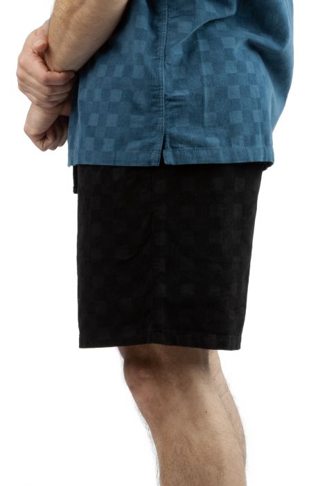 Range Corduroy Shorts Black