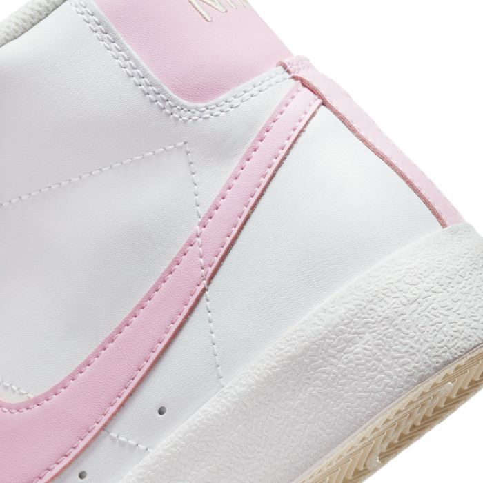 (GS) Blazer Mid '77 Summit White/Pink Foam -Coconut Milk