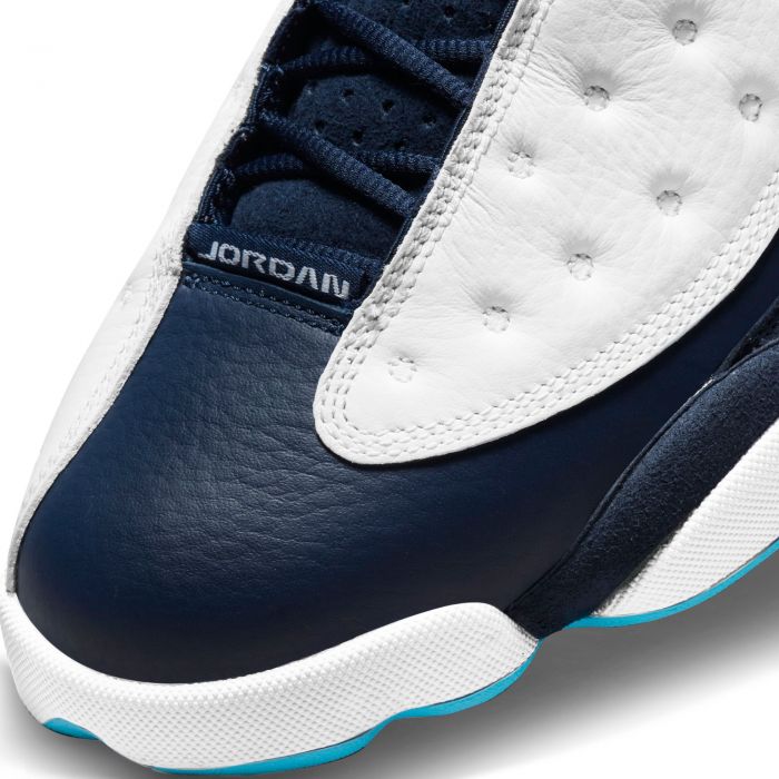 Air Jordan 13 Retro White/Dk Powder Blue-Multi-Color