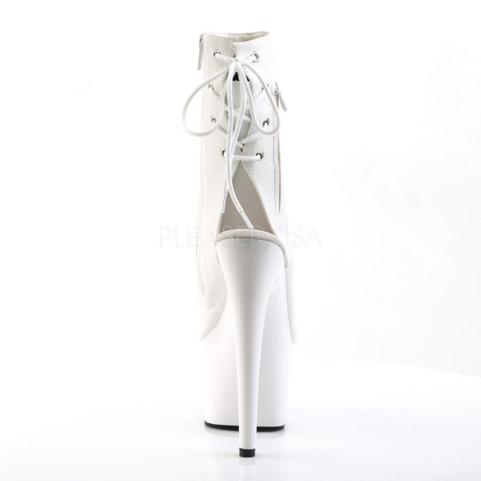 ADORE-1018 Wht Faux Leather/Wht