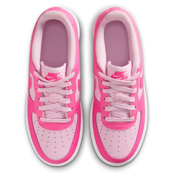 Grade-School Nike Air Force 1 Pinksicle/Hyper Pink-Pink Foam-White