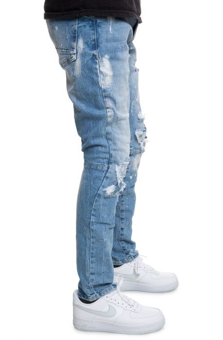 Franklin Ripped Jeans Ocean Blue