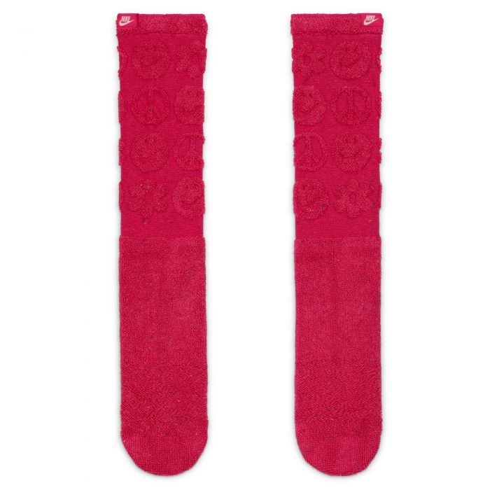 Everyday Plus Cushioned Crew Socks Fireberry/Pinksicle/Med Soft Pink