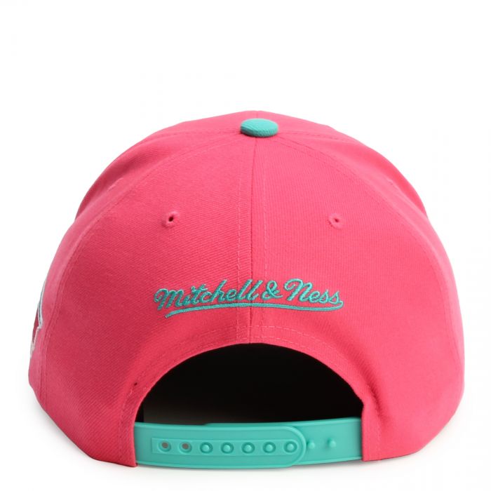 NBA San Antonio Spurs 2 Tone 2.0 Pro-Crown Snapback  Pink/Turquoise