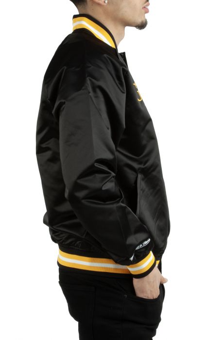 Grambling State Satin Jacket Black, Gold