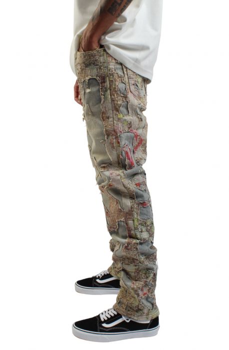 Elder Jean  Multi Color