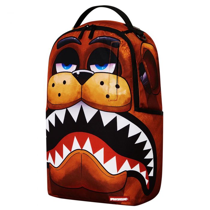 Five Nights At Freddy's Shark Mouth Backpack  Multi Color