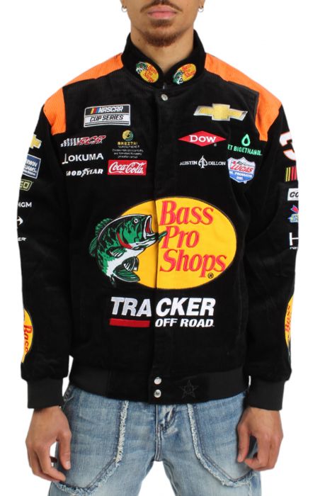 JH Design Bass Pro Racer Jacket ADO3C3BP22-BLK - Shiekh